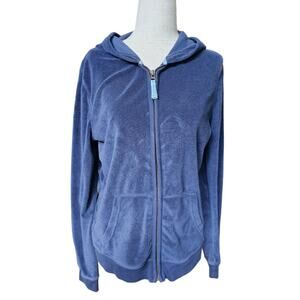 Old Navy Terrycloth Zippered Hoodie Jacket
